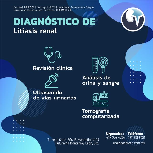 Diagnóstico de la Litiasis renal